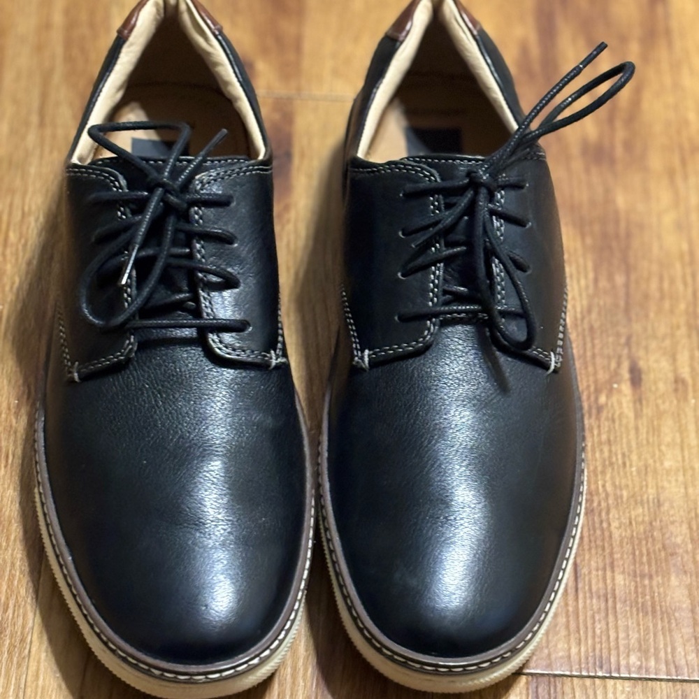 Johnston & Murphy Men's Black Leather Shoes